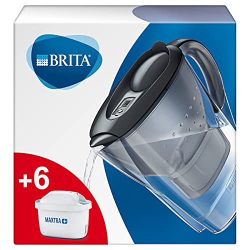 BRITA Wasserfilter Marella graphit inkl. 6 MAXTRA+...