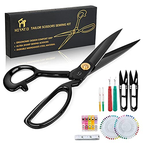 Stoffschere Schneiderschere 9' (23 cm) Kit mit...