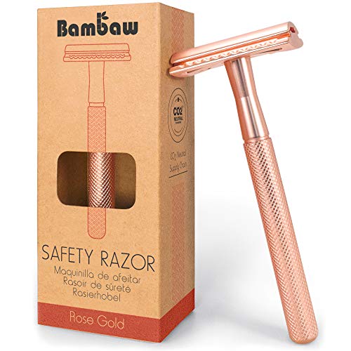 Metall Rasierer Frauen | Rasierhobel Rosegold |...