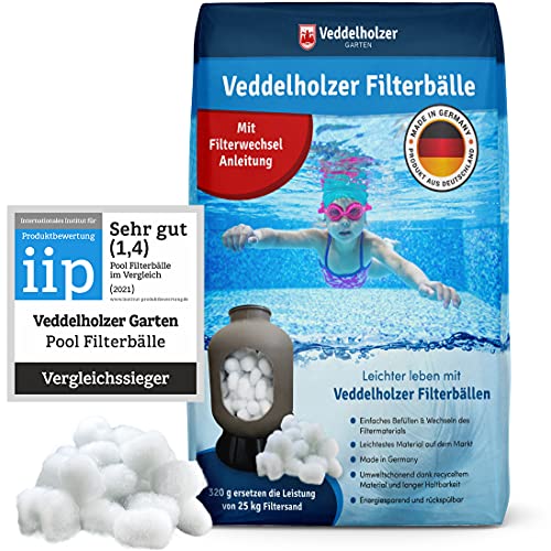 Veddelholzer Pool Filterbälle leichtestes...