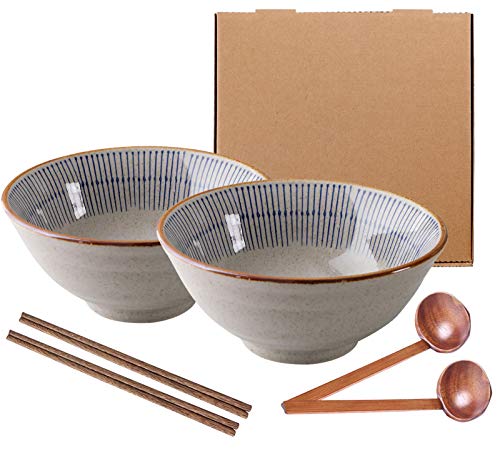 Japanischer Ramen Schüssel aus Keramik, Großer...