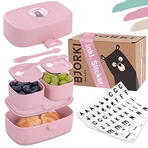 BJORKI® Bento Box für Kinder inkl. GRATIS...