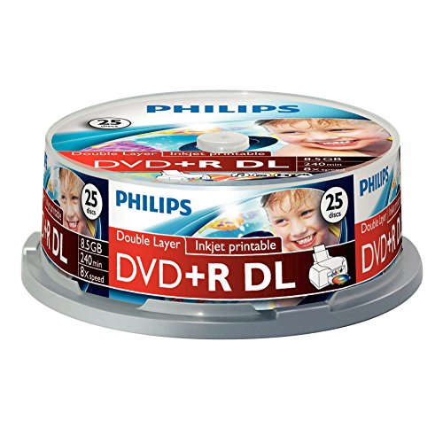 Philips DVD+R Rohlinge (8.5 GB Data/ 240 Minuten...