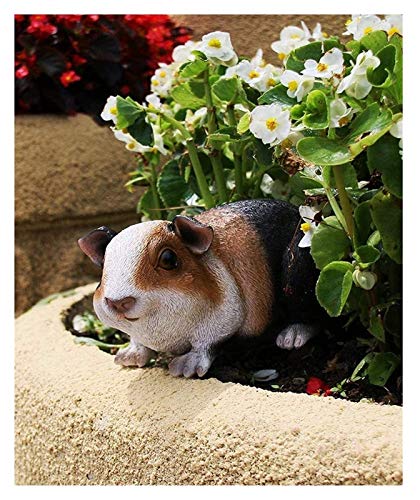 WQQLQX Statue Guinea Pig Statue Tierkunst Skulptur...