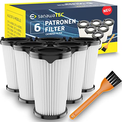 SANAWATEC 6x Filter als Ersatz für AEG CX7 Filter...