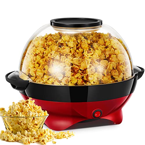 Popcornmaschine 5.5L, HOUSNAT 800W Aktualisiert...