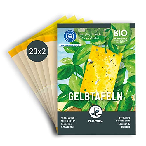 Plantura Gelbtafeln, gegen Trauermücken & andere...