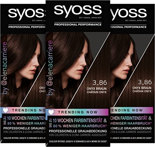 Syoss Color Coloration 3_86 Onyx Braun Trending...