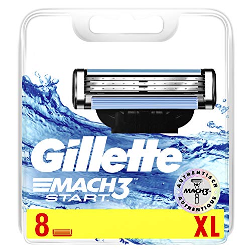 Gillette Mach3 Start Rasierklingen, 8...
