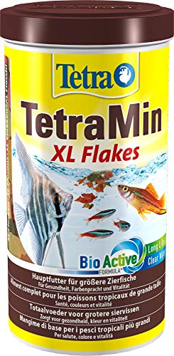 TetraMin XL Flakes - Fischfutter in Flockenform...