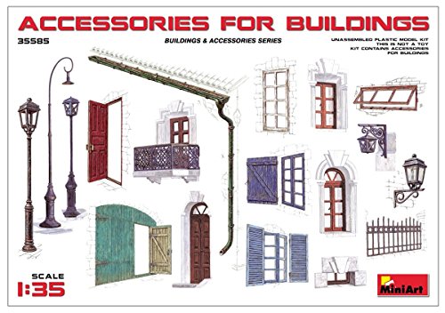 MiniArt MIN35585 35585 Accessories for Buildings...