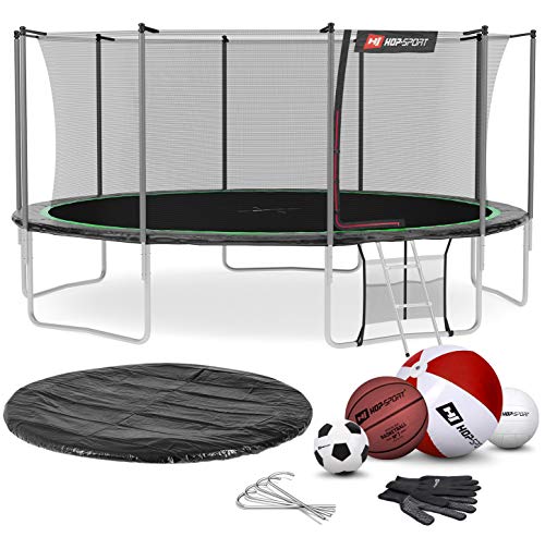 Hop-Sport Trampolin Outdoor Ø 244 cm –...