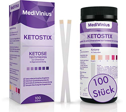 KETOSTIX® 100 Stück für sofortige Ketose...