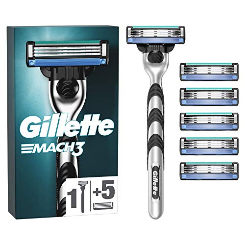 Gillette Mach3 Nassrasierer Herren, Rasierer + 6...