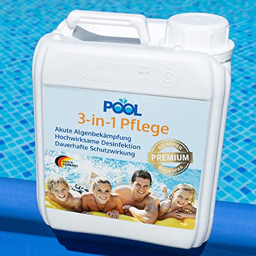 3-in-1 Poolreinigung Wasserpflege - Ideale 2 L -...