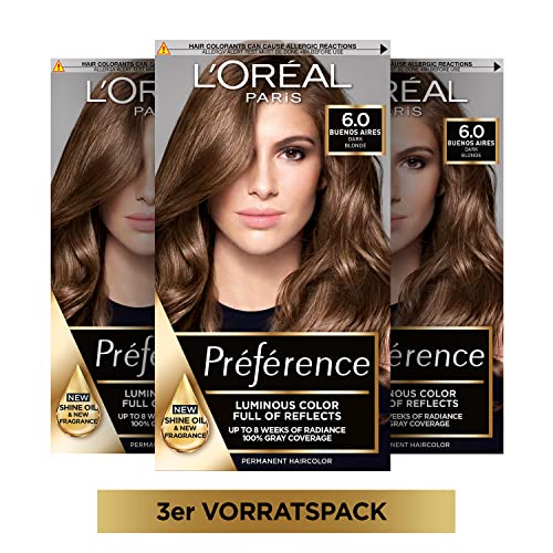L'Oréal Paris Permanente Haarfarbe, Haarfärbeset...