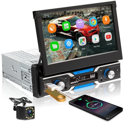 Podofo Autoradio mit navi Bluetooth Android...