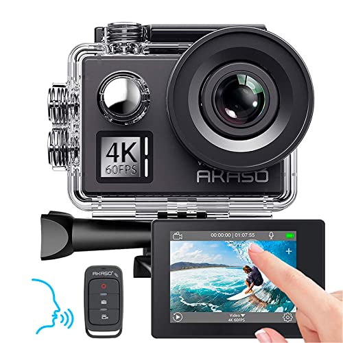 AKASO Action cam 4K/60fps /Action Kamera 20MP WiFi...