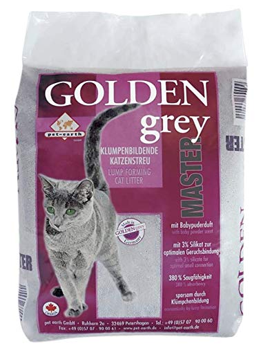 pet-earth Golden Grey Master Katzenstreu mit...