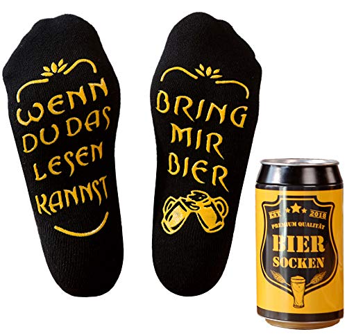 Top-Geschenk24.de Bier Socken Herren, Bier...