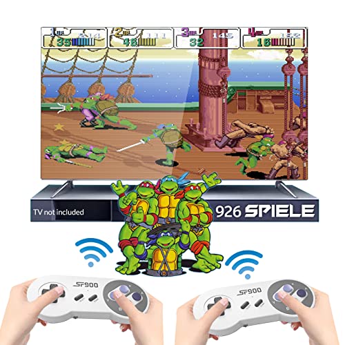 SF900 Retro-Konsole, Snes Mini-Wireless, inklusive...