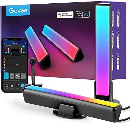 Govee Smart LED Lightbar, WiFi RGBIC LED TV...