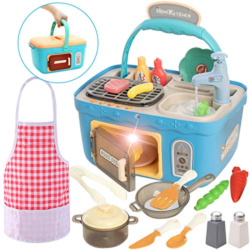 JOYIN Kinder Küchenspielzeug Picknick Set,...