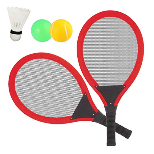 Dreamon Tennisschläger Racket Set mit Badminton...