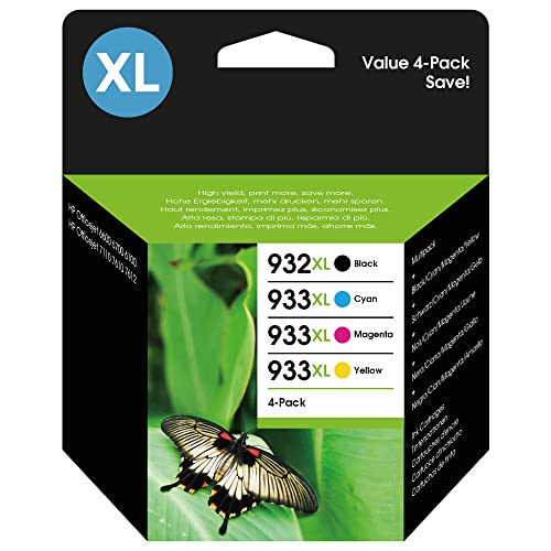 932XL 933XL Multipack Druckerpatronen Ersatz für...