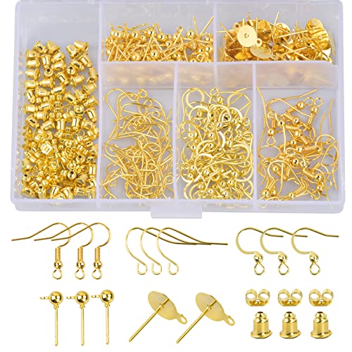 300 Stück Gold Ohrringe Machen, Ohrhänger...