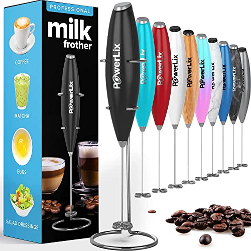 PowerLix Milchaufschäumer Stab,Milchschäumer...