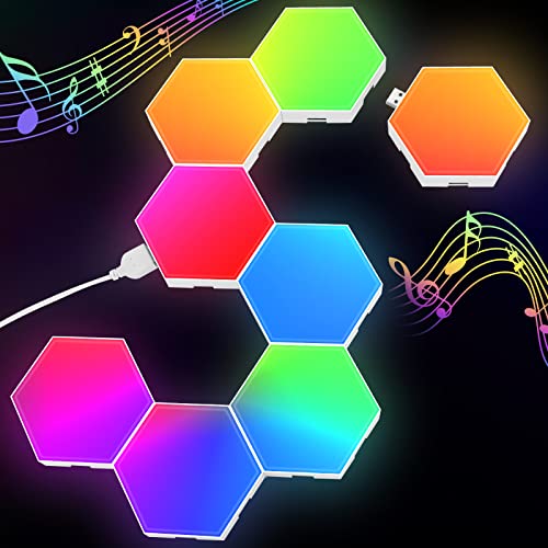 Hexagon LED Panel - RGB Smart LED Panel Lights...