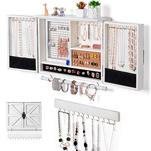 Sunix Wandbehang Schmuck Veranstalter Rustikal |...