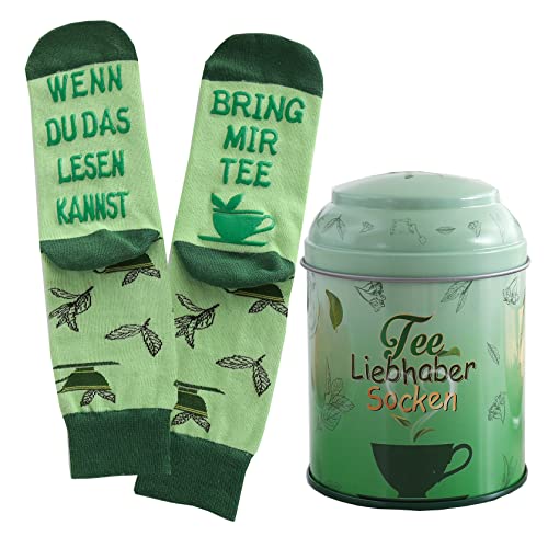 Lucadeau Geschenke für Frauen, Tee Socken zum Tee...