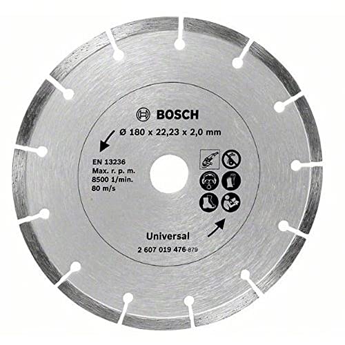 Bosch Diamanttrennscheibe für Baumaterial, 180...