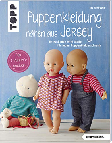 Puppenkleidung nähen aus Jersey...