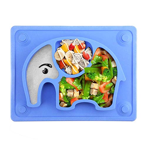 Baby Teller, Silikon Rutschfester Baby Tischset...