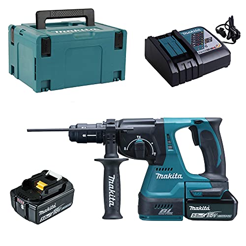 Makita Akku-Kombihammer für SDS-Plus, (18 V, 5,0...