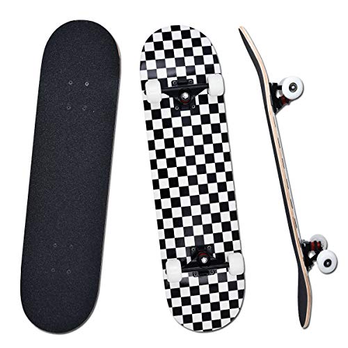 YUDOXN Komplettes Skateboard für Anfänger,...