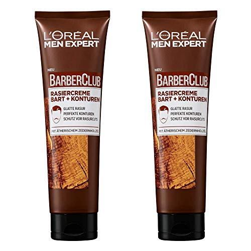 L'Oréal Men Expert Bartpflege, Rasiercreme für...