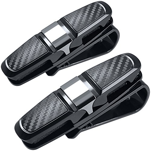 FineGood 2 Pack Brillenhalter für Auto...