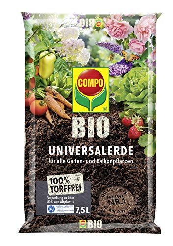 COMPO BIO Universal-Erde für Zimmerpflanzen,...