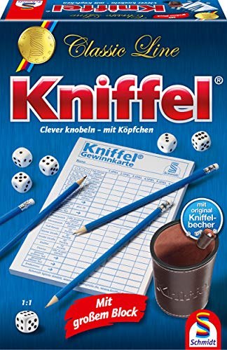 Schmidt Spiele 49203 Kniffel, Classic Line, mit...