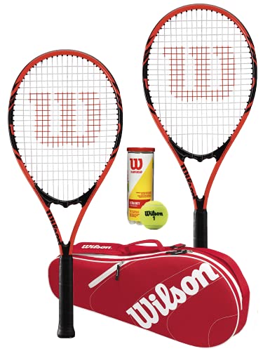 Wilson Federer Tennisschläger im Twin-Set mit...