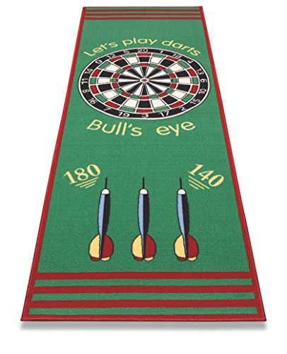 BigDean Dartteppich Bulls-Eye mit offiziellem...