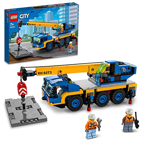 LEGO 60324 City Geländekran, Mobilkran,...