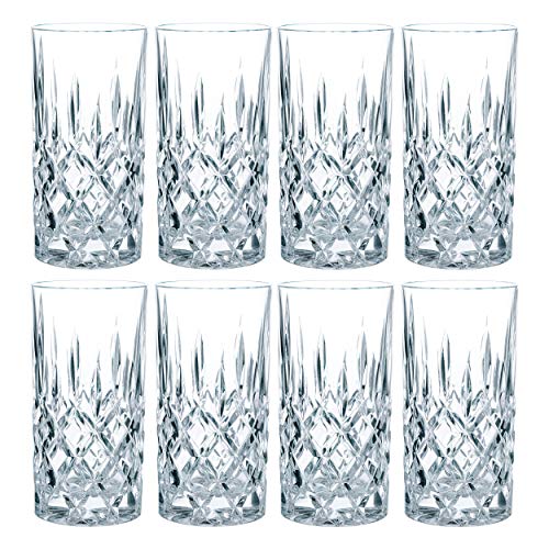 Nachtmann Noblesse Longdrinkglas Set, 8er Set,...