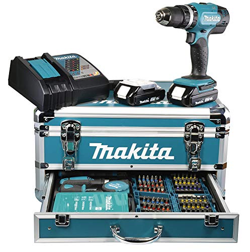 Makita DHP453RFX2 Akku-Schlagbohrschrauber 18 V /...