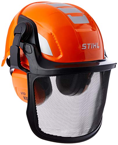 Stihl Unisex Kinder Helmset Spielzeughelm, Orange,...