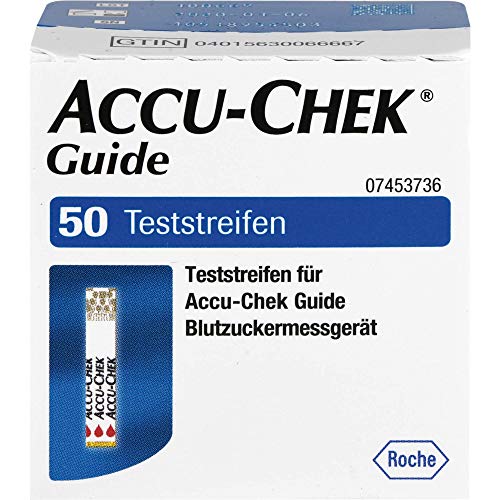 Roche Diab.Care ACCU CHEK Guide Teststreifen, 50...
